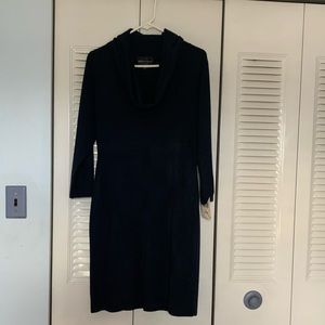 NWT Connected petite large sweater dress in navy blue